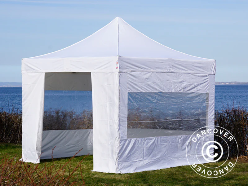 Namiot Ekspreowy FleXtents PRO 3x3m Biały, mq 4 ściany boczne - Image 5