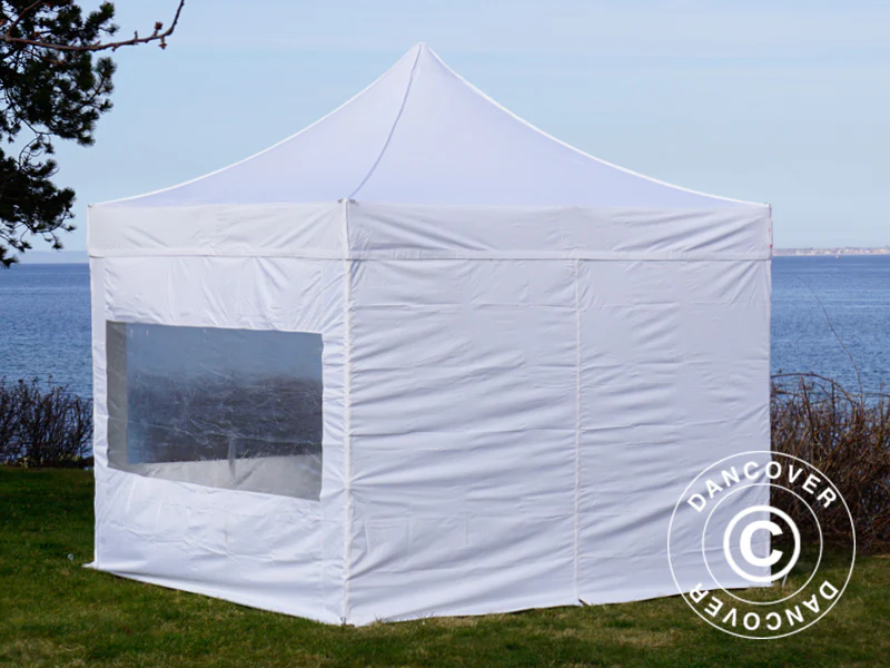 Namiot Ekspreowy FleXtents PRO 3x3m Biały, mq 4 ściany boczne - Image 7