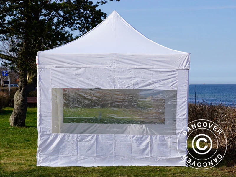 Namiot Ekspreowy FleXtents PRO 3x3m Biały, mq 4 ściany boczne - Image 9