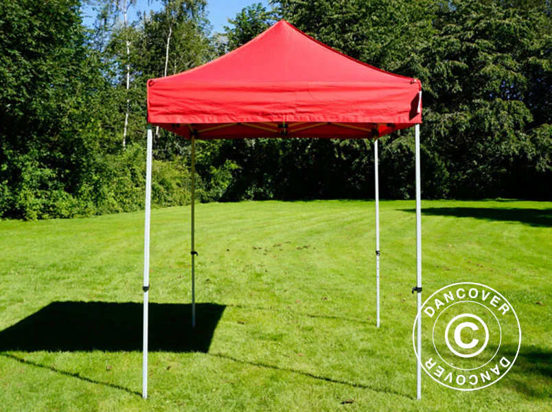 Namiot Ekspresowy FleXtents Basic v.2, 2x2m Czerwony - Image 2