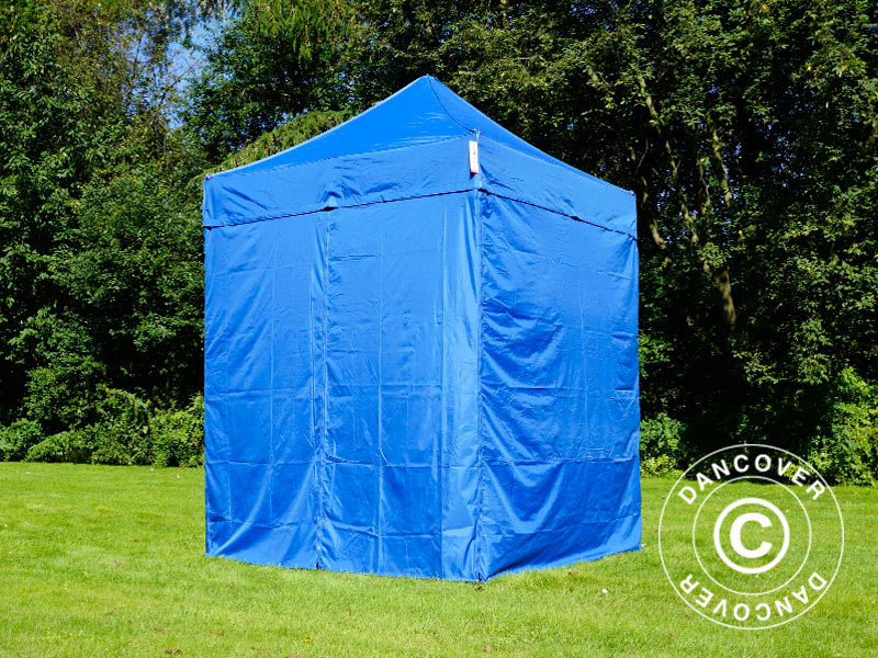 Namiot Ekspresowy FleXtents Basic v.2, 2x2m Niebieski, mq 4 ściany boczne - Image 10