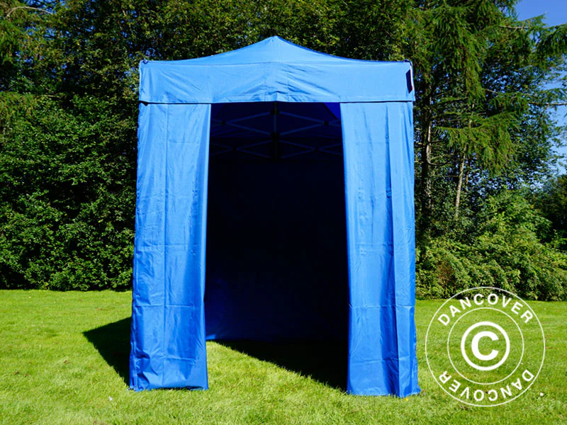 Namiot Ekspresowy FleXtents Basic v.2, 2x2m Niebieski, mq 4 ściany boczne - Image 3