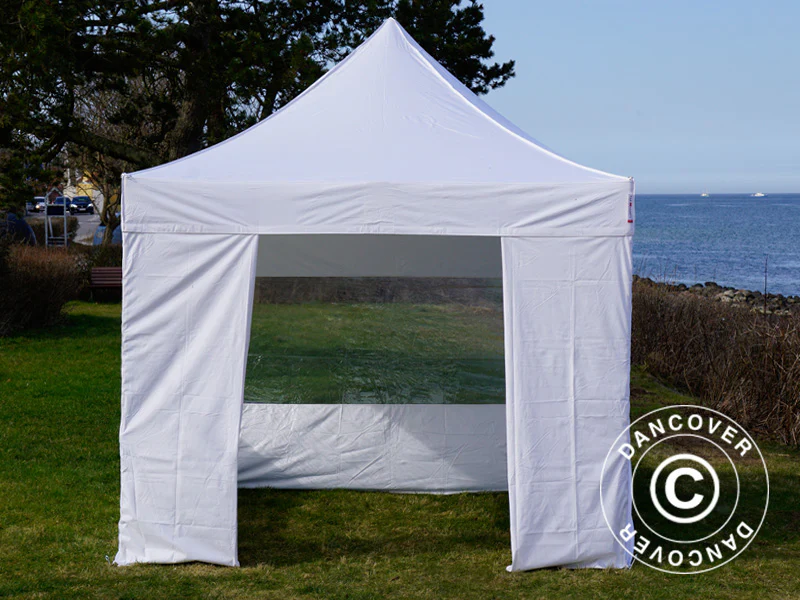 Namiot Ekspresowy FleXtents Basic v.3, 3x3m Biały, mq 4 ściany boczne - Image 12