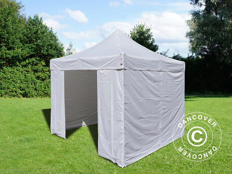 Namiot Ekspresowy FleXtents Basic v.3, 3x3m Biały, mq 4 ściany boczne - Image 17