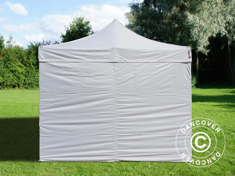 Namiot Ekspresowy FleXtents Basic v.3, 3x3m Biały, mq 4 ściany boczne - Image 3