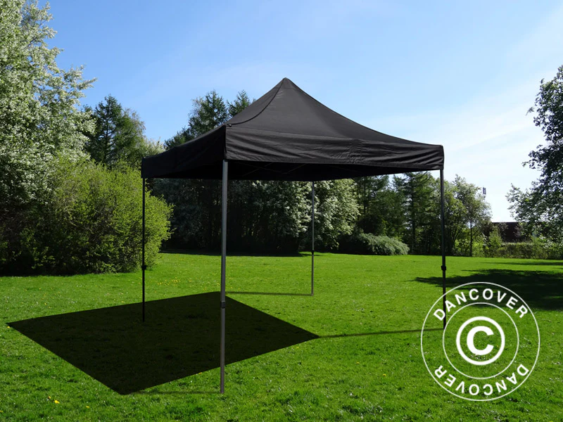 Namiot Ekspresowy FleXtents Basic v.3, 3x3m Czarny - Image 3