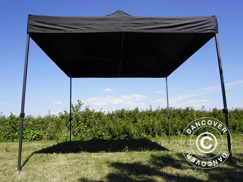 Namiot Ekspresowy FleXtents Basic v.3, 3x3m Czarny - Image 4