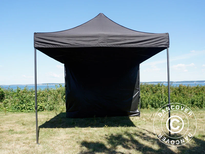 Namiot Ekspresowy FleXtents Basic v.3, 3x3m Czarny, mq 4 ściany boczne - Image 15