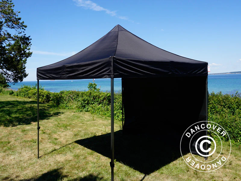 Namiot Ekspresowy FleXtents Basic v.3, 3x3m Czarny, mq 4 ściany boczne - Image 16