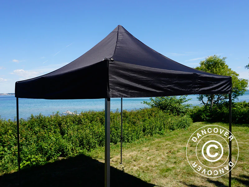 Namiot Ekspresowy FleXtents Basic v.3, 3x3m Czarny, mq 4 ściany boczne - Image 21