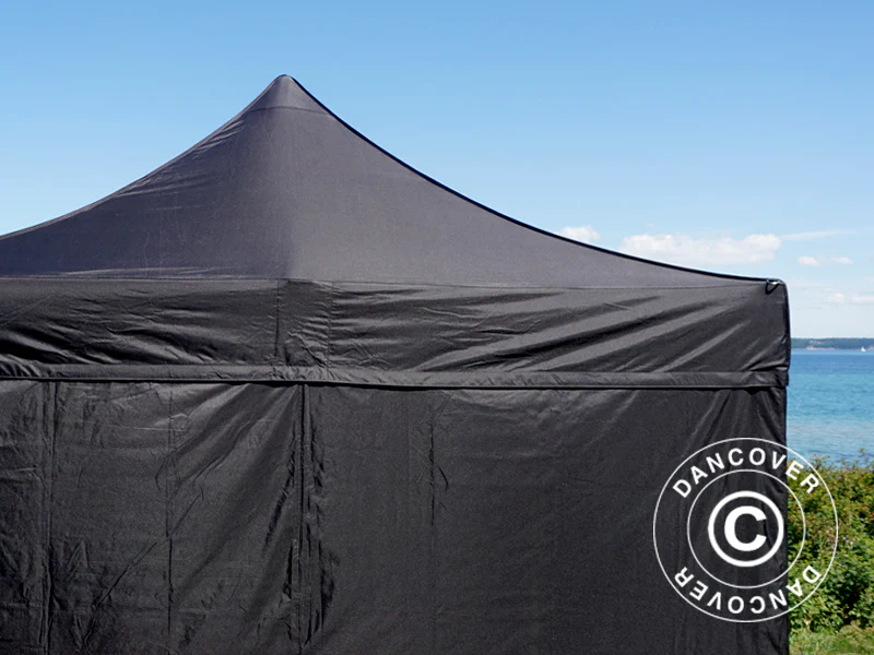 Namiot Ekspresowy FleXtents Basic v.3, 3x3m Czarny, mq 4 ściany boczne - Image 32