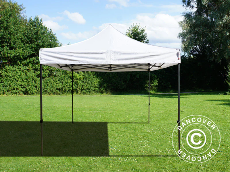 Namiot Ekspresowy FleXtents Basic v.3, 4x4m Biały, mq 4 ściany boczne - Image 8