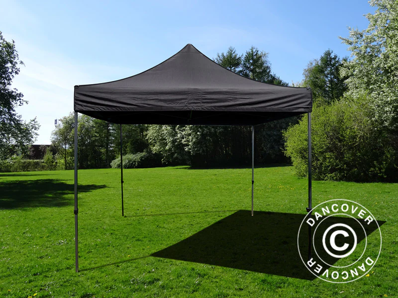 Namiot Ekspresowy FleXtents Basic v.3, 4x4m Czarny - Image 2