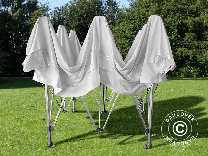 Namiot ekspresowy FleXtents Pagoda Xtreme 50 3x3m / (4x4m) Biały - Image 10