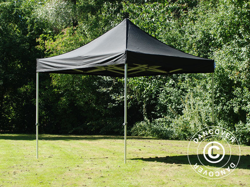 Namiot Ekspresowy FleXtents PRO 2,5x2,5m Czarny, mq 4 ściany boczne - Image 11