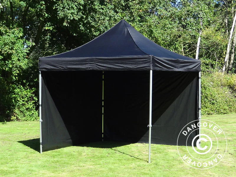 Namiot Ekspresowy FleXtents PRO 2,5x2,5m Czarny, mq 4 ściany boczne - Image 13