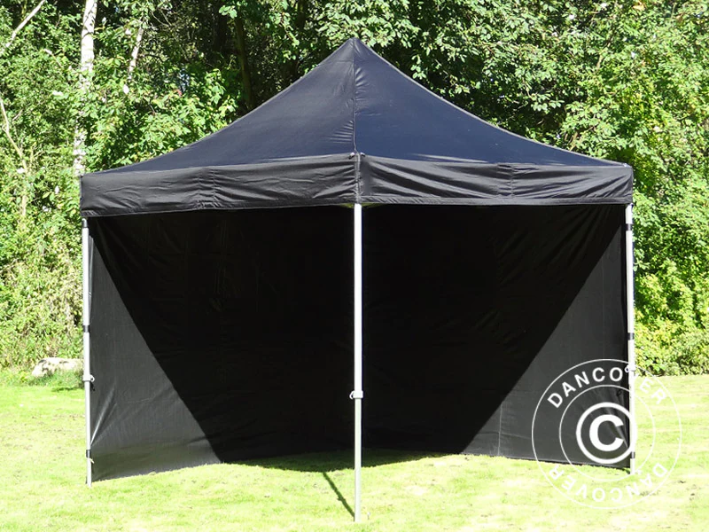 Namiot Ekspresowy FleXtents PRO 2,5x2,5m Czarny, mq 4 ściany boczne - Image 15