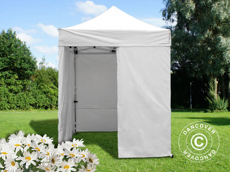 Namiot Ekspresowy FleXtents PRO 2x2m Biały, mq 4 ściany boczne - Image 7
