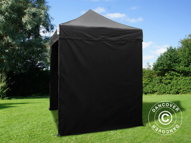Namiot Ekspresowy FleXtents PRO 2x2m Czarny, mq 4 ściany boczne - Image 6