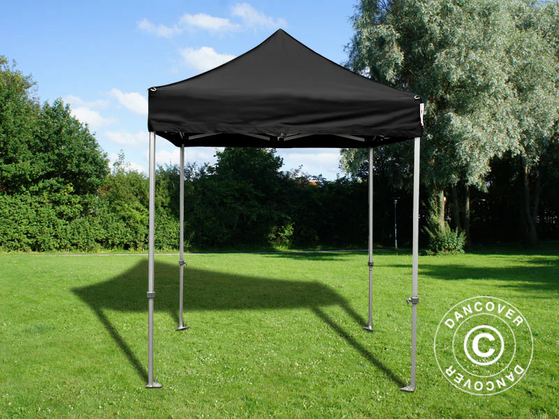 Namiot Ekspresowy FleXtents PRO 2x2m Czarny, mq 4 ściany boczne - Image 9