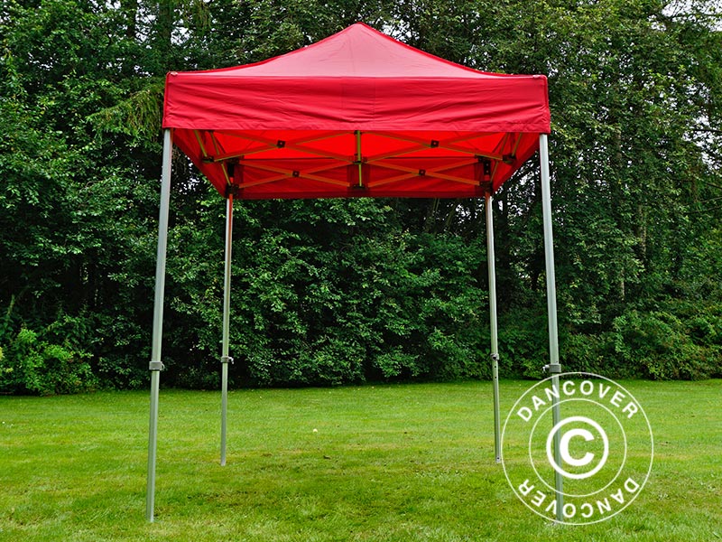 Namiot Ekspresowy FleXtents PRO 2x2m Czerwony - Image 3
