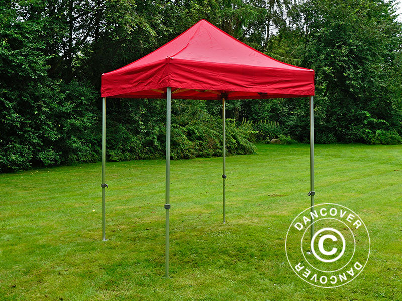Namiot Ekspresowy FleXtents PRO 2x2m Czerwony, mq 4 ściany boczne - Image 11