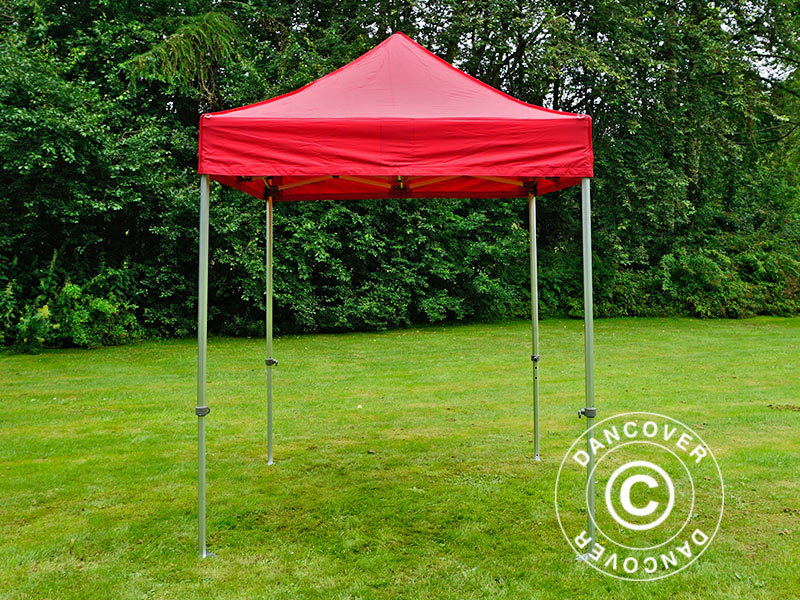 Namiot Ekspresowy FleXtents PRO 2x2m Czerwony, mq 4 ściany boczne - Image 12