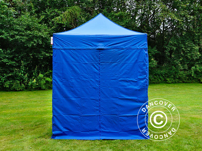 Namiot Ekspresowy FleXtents PRO 2x2m Niebieski, mq 4 ściany boczne - Image 10