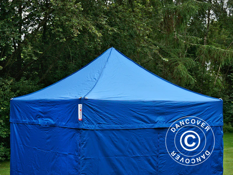 Namiot Ekspresowy FleXtents PRO 2x2m Niebieski, mq 4 ściany boczne - Image 11
