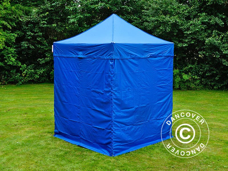 Namiot Ekspresowy FleXtents PRO 2x2m Niebieski, mq 4 ściany boczne - Image 12
