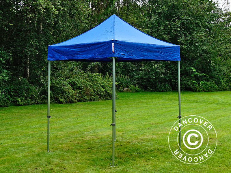 Namiot Ekspresowy FleXtents PRO 2x2m Niebieski, mq 4 ściany boczne - Image 13