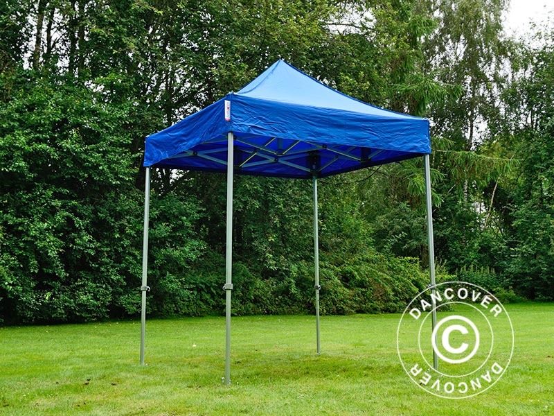 Namiot Ekspresowy FleXtents PRO 2x2m Niebieski, mq 4 ściany boczne - Image 14