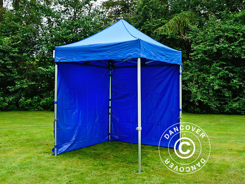 Namiot Ekspresowy FleXtents PRO 2x2m Niebieski, mq 4 ściany boczne - Image 6