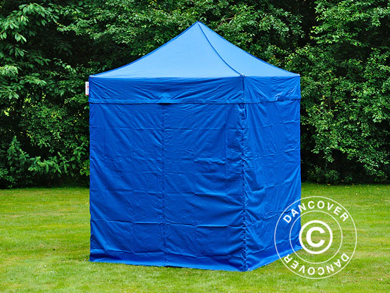 Namiot Ekspresowy FleXtents PRO 2x2m Niebieski, mq 4 ściany boczne - Image 8