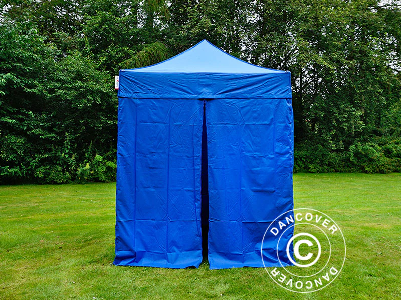 Namiot Ekspresowy FleXtents PRO 2x2m Niebieski, mq 4 ściany boczne - Image 9