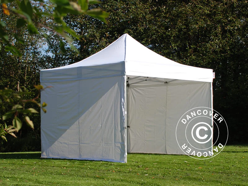 Namiot Ekspresowy FleXtents PRO 3,5x3,5m Biały, mq 4 ściany boczne - Image 2