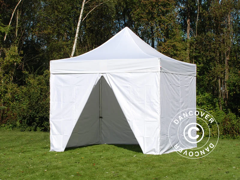 Namiot Ekspresowy FleXtents PRO 3x3m Biały, mq 4 ściany boczne - Image 7