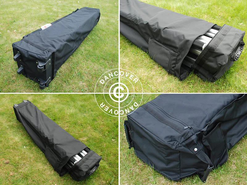 Namiot Ekspresowy FleXtents PRO 3x3m Biały, Ogniotrwale, mq 4 ściany boczne - Image 13