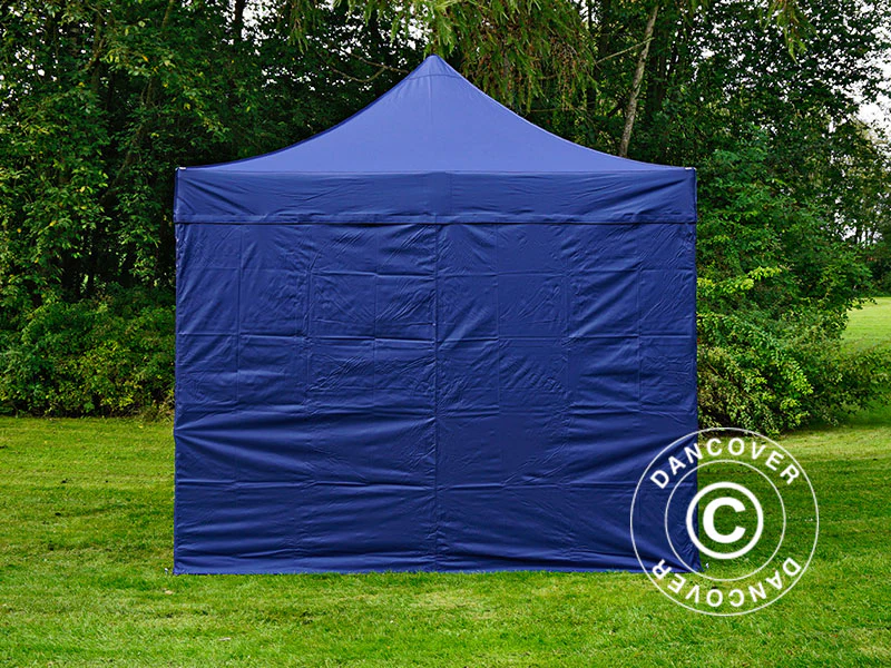 Namiot Ekspresowy FleXtents PRO 3x3m Ciemny niebieski, mq 4 ściany boczne - Image 6