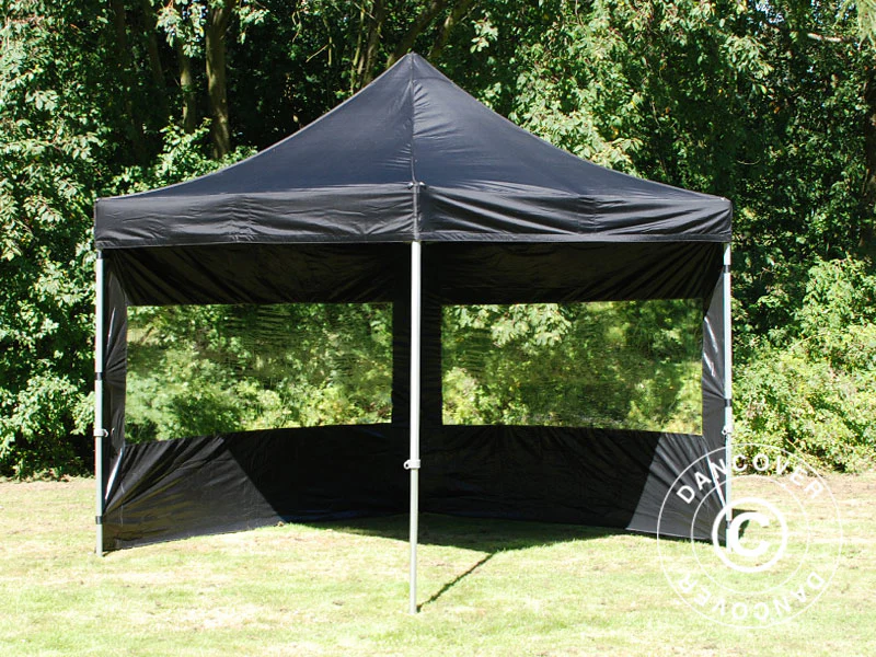 Namiot Ekspresowy FleXtents PRO 3x3m Czarny, mq 4 ściany boczne - Image 19