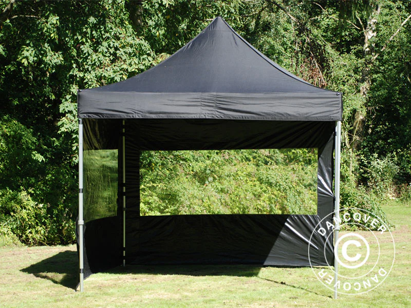 Namiot Ekspresowy FleXtents PRO 3x3m Czarny, mq 4 ściany boczne - Image 26