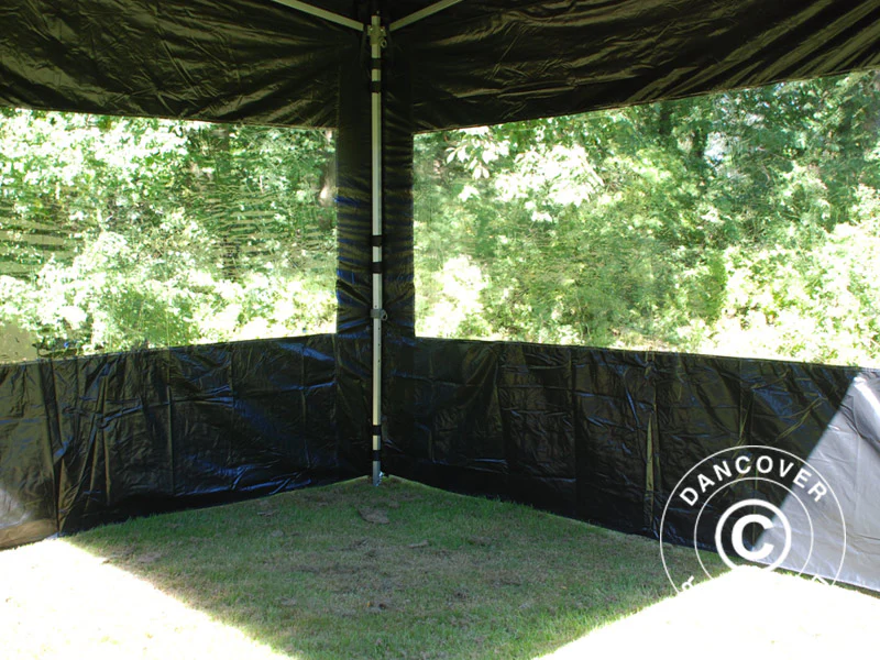 Namiot Ekspresowy FleXtents PRO 3x3m Czarny, mq 4 ściany boczne - Image 34