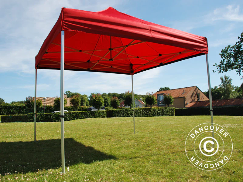 Namiot Ekspresowy FleXtents PRO 3x3m Czerwony - Image 5