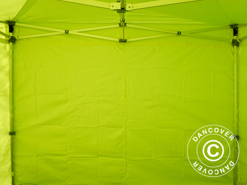 Namiot Ekspresowy FleXtents PRO 3x3m Jaskrawożółty/zielony, mq 4 ściany boczne - Image 10