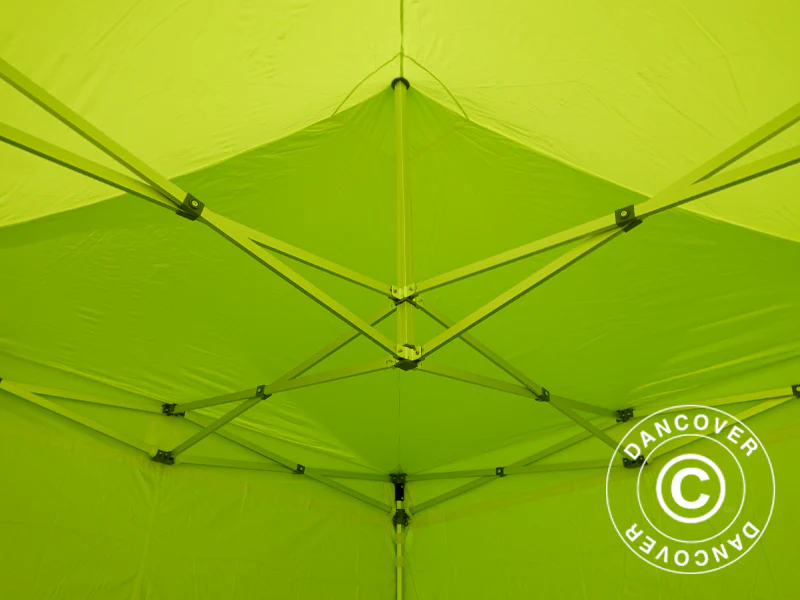 Namiot Ekspresowy FleXtents PRO 3x3m Jaskrawożółty/zielony, mq 4 ściany boczne - Image 12