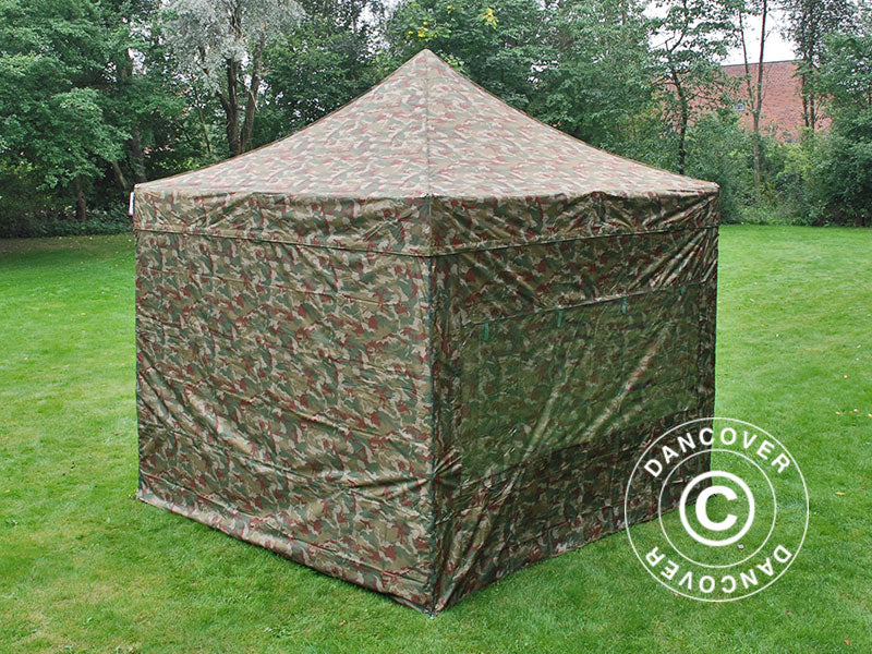 Namiot Ekspresowy FleXtents PRO 3x3m Kamuflaż/Wojskowy, mq 4 ściany boczne - Image 17