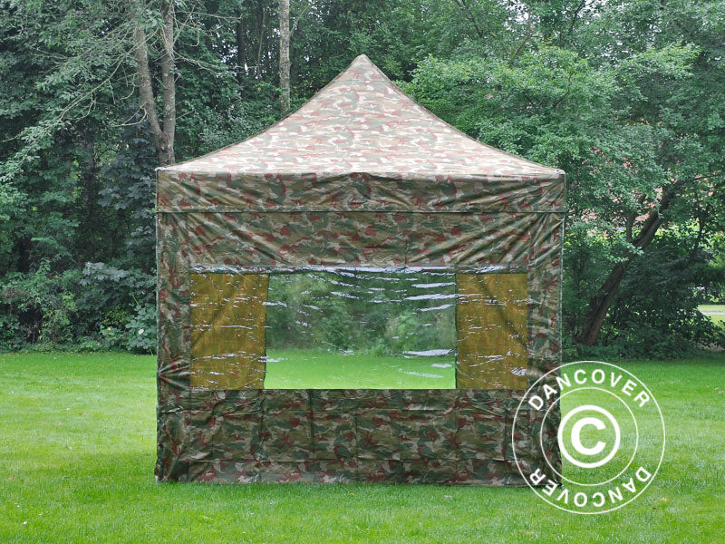 Namiot Ekspresowy FleXtents PRO 3x3m Kamuflaż/Wojskowy, mq 4 ściany boczne - Image 19