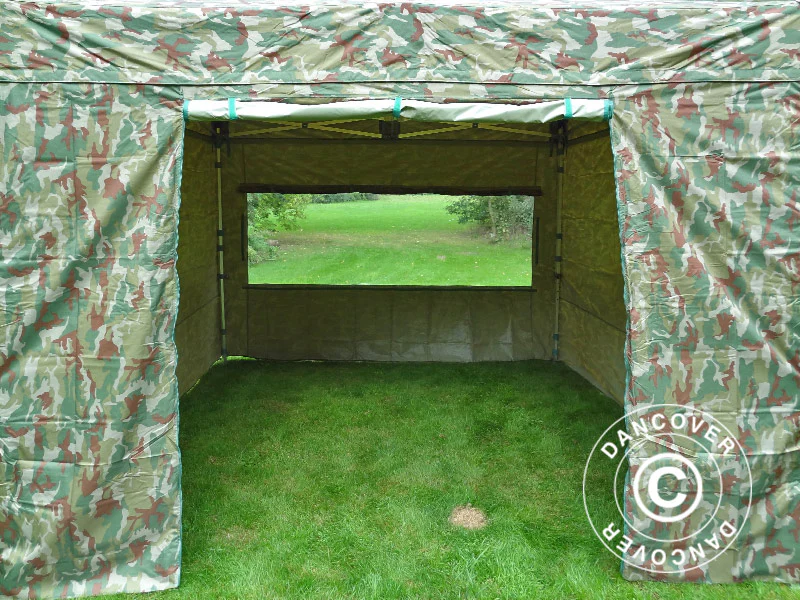 Namiot Ekspresowy FleXtents PRO 3x3m Kamuflaż/Wojskowy, mq 4 ściany boczne - Image 23