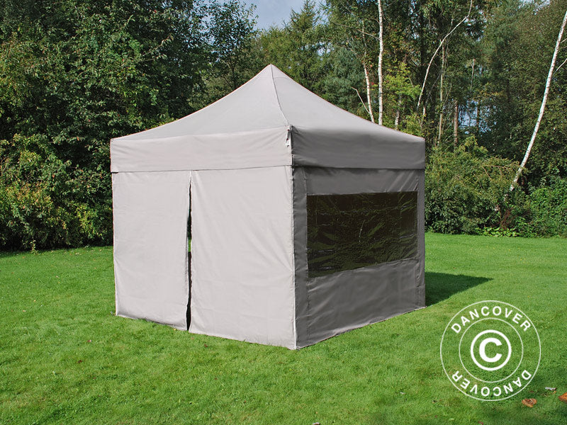 Namiot Ekspresowy FleXtents PRO 3x3m Latte, mq 4 ściany boczne - Image 14