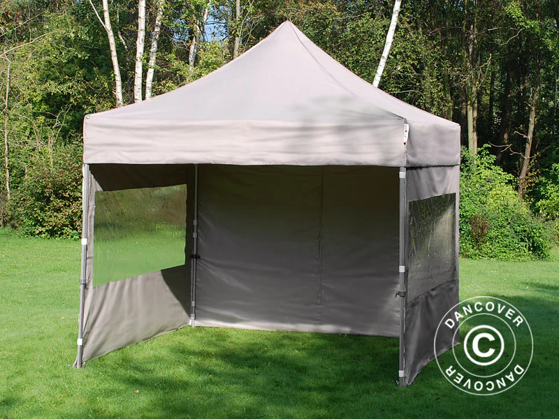Namiot Ekspresowy FleXtents PRO 3x3m Latte, mq 4 ściany boczne - Image 6